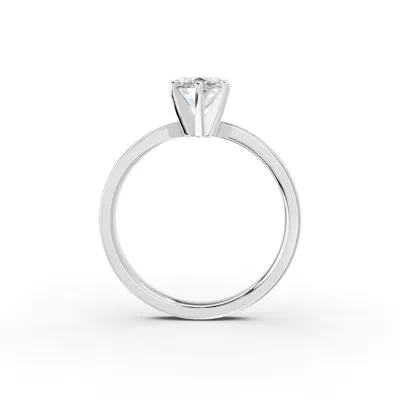 Boda Six Prong 2mm Comfort Fit Engagement Ring