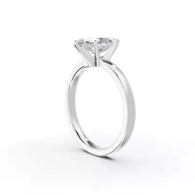 Boda Six Prong 2mm Comfort Fit Engagement Ring