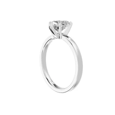 Boda Six Prong 2mm Comfort Fit Engagement Ring