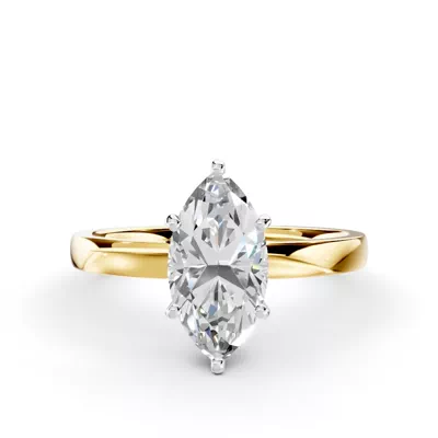 Boda Six Prong 2mm Comfort Fit Engagement Ring