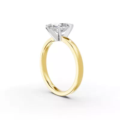 Boda Six Prong 2mm Comfort Fit Engagement Ring