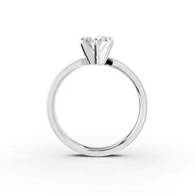 Boda Six Prong 2mm Comfort Fit Engagement Ring