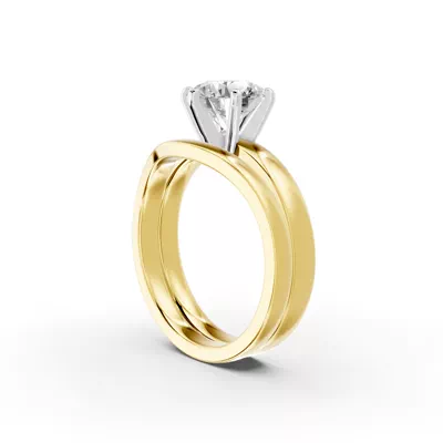 Boda Six Prong 2.5mm Comfort Fit Engagement ring
