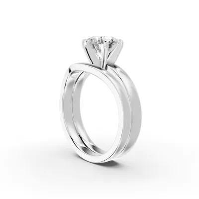 Boda Six Prong 2.5mm Comfort Fit Engagement ring
