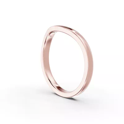 Boda  2mm Curved Band