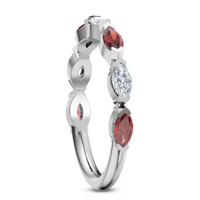 Adamina Ruby And Diamond Band
