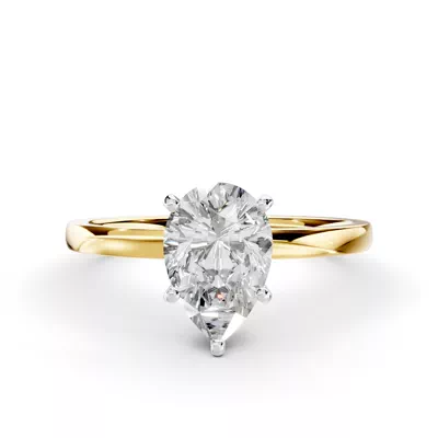 Linda 1.5mm Comfort Fit Engagement Ring