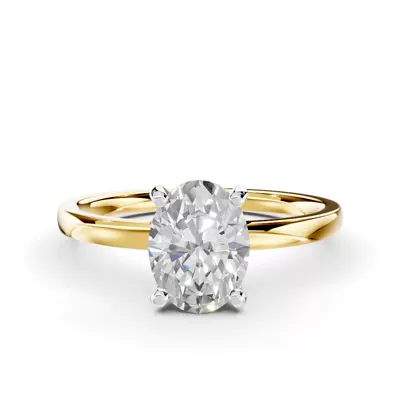 Linda 1.5mm Comfort Fit Engagement Ring