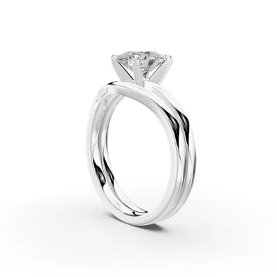 Linda 1.5mm Comfort Fit Engagement Ring