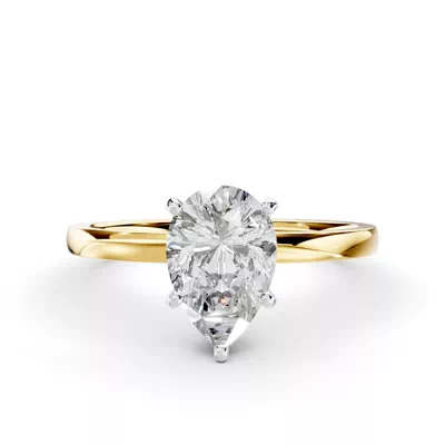 Linda 1.5mm Comfort Fit Engagement Ring