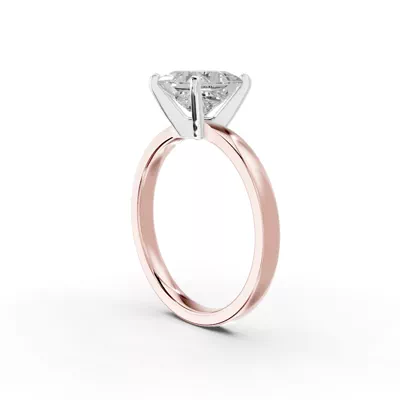 Linda 2mm Comfort Fit Engagement Ring