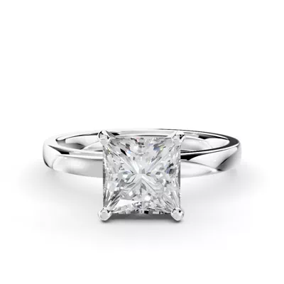 Linda 2mm Comfort Fit Engagement Ring