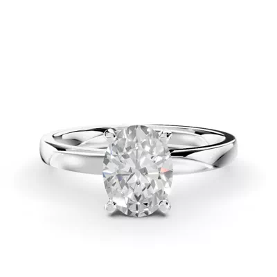 Linda 2mm Comfort Fit Engagement Ring