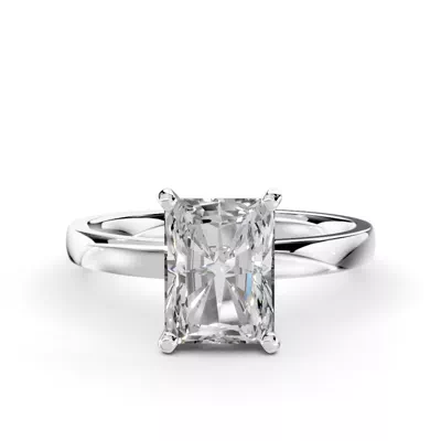 Linda 2mm Comfort Fit Engagement Ring