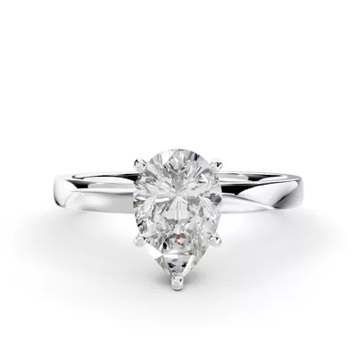 Linda 2mm Comfort Fit Engagement Ring
