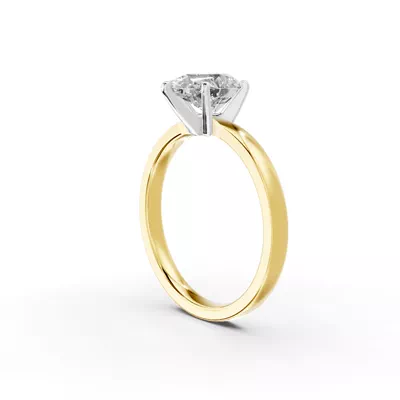 Linda 2mm Comfort Fit Engagement Ring