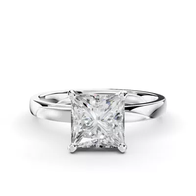 Linda 2mm Comfort Fit Engagement Ring