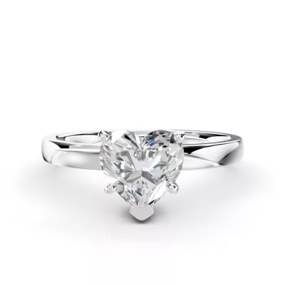 Linda 2mm Comfort Fit Engagement Ring
