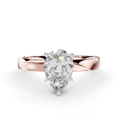 Linda 2.5mm Comfort Fit Engagement Ring