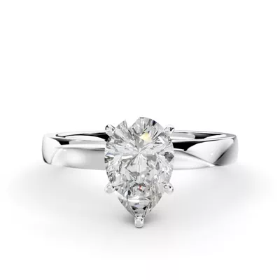 Linda 2.5mm Comfort Fit Engagement Ring