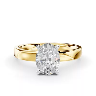 Linda 2.5mm Comfort Fit Engagement Ring