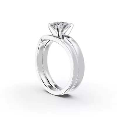 Linda 2.5mm Comfort Fit Engagement Ring