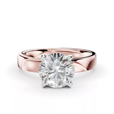 Linda 3mm Comfort Fit Engagement Ring