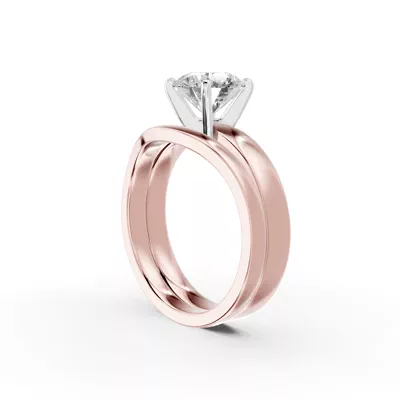 Linda 3mm Comfort Fit Engagement Ring