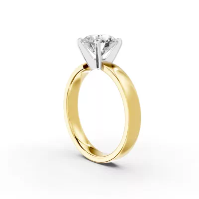 Linda 3mm Comfort Fit Engagement Ring
