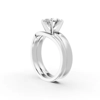 Linda 3mm Comfort Fit Engagement Ring