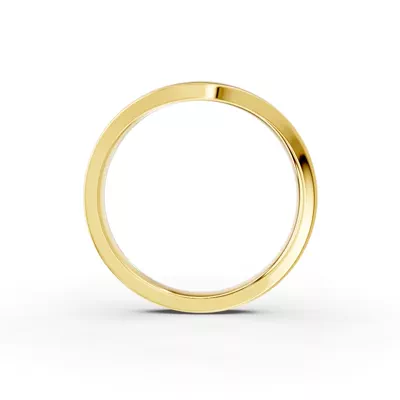 Linda  2mm Curved Band