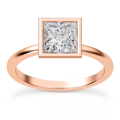 Danika Bezel Engagement Ring