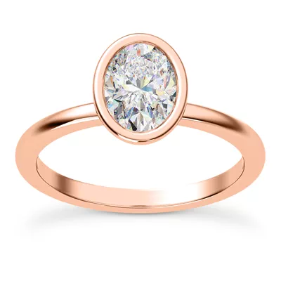 Danika Bezel Engagement Ring