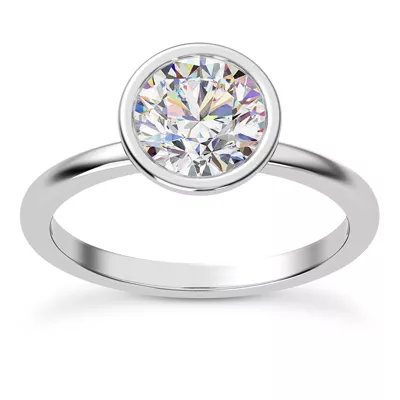 Danika Bezel Engagement Ring