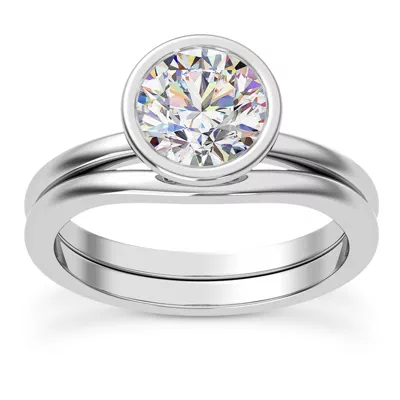 Danika Bezel Engagement Ring