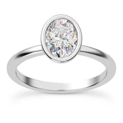Danika Bezel Engagement Ring