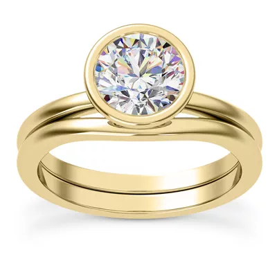 Danika Bezel Engagement Ring