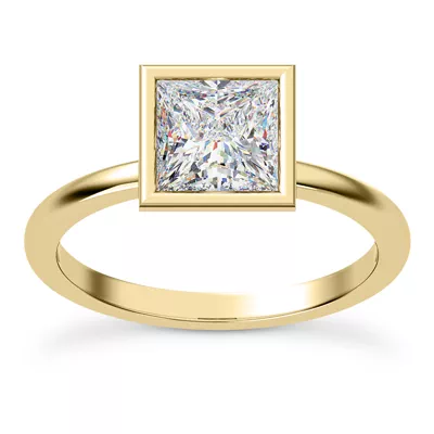 Danika Bezel Engagement Ring
