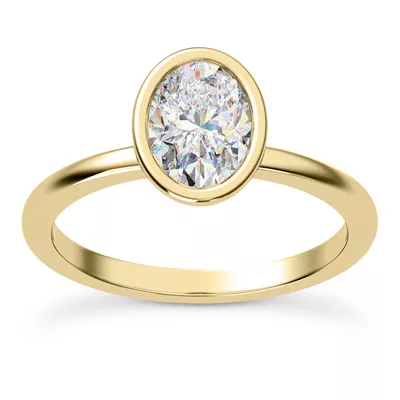Danika Bezel Engagement Ring
