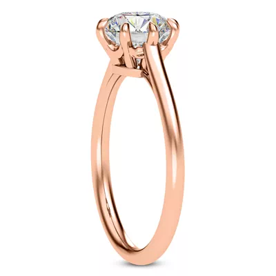 Ramona Eight-Prong Solitaire Engagement Ring