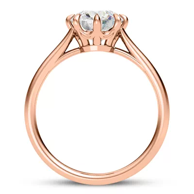 Ramona Eight-Prong Solitaire Engagement Ring