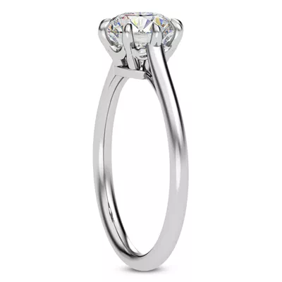 Ramona Eight-Prong Solitaire Engagement Ring