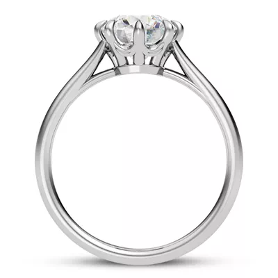 Ramona Eight-Prong Solitaire Engagement Ring