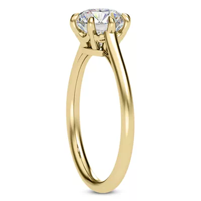 Ramona Eight-Prong Solitaire Engagement Ring