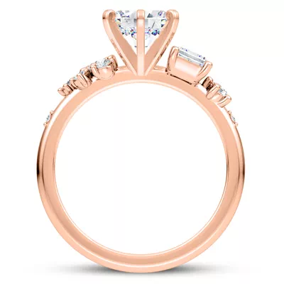 Patsy Asymmetrical Lab Engagement Ring