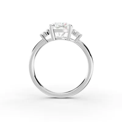 Marni Petite Three-Stone Engagement Ring