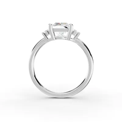 Marni Petite Three-Stone Engagement Ring