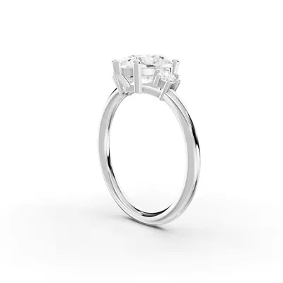 Marni Petite Three-Stone Engagement Ring