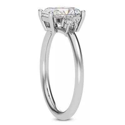 Marni Petite Three-Stone Engagement Ring