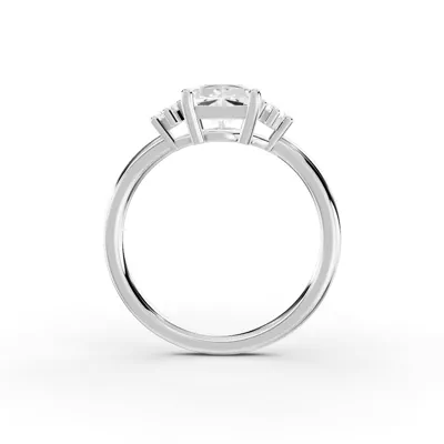 Marni Petite Three-Stone Engagement Ring